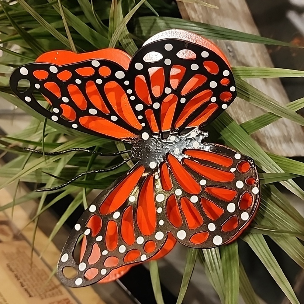 Butterfly plant stake